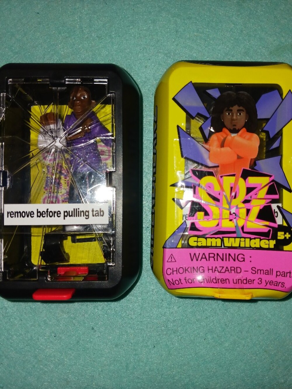 ScreenBreakz Lot Of 2: Delivery Khaby & Cam Wilder New Other Black Figures